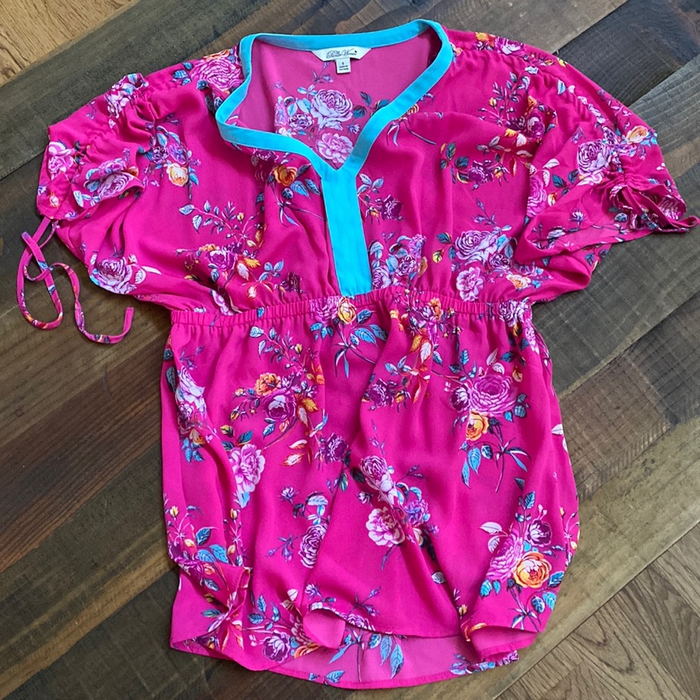 Pioneer Woman Peasant Blouse- Size Small